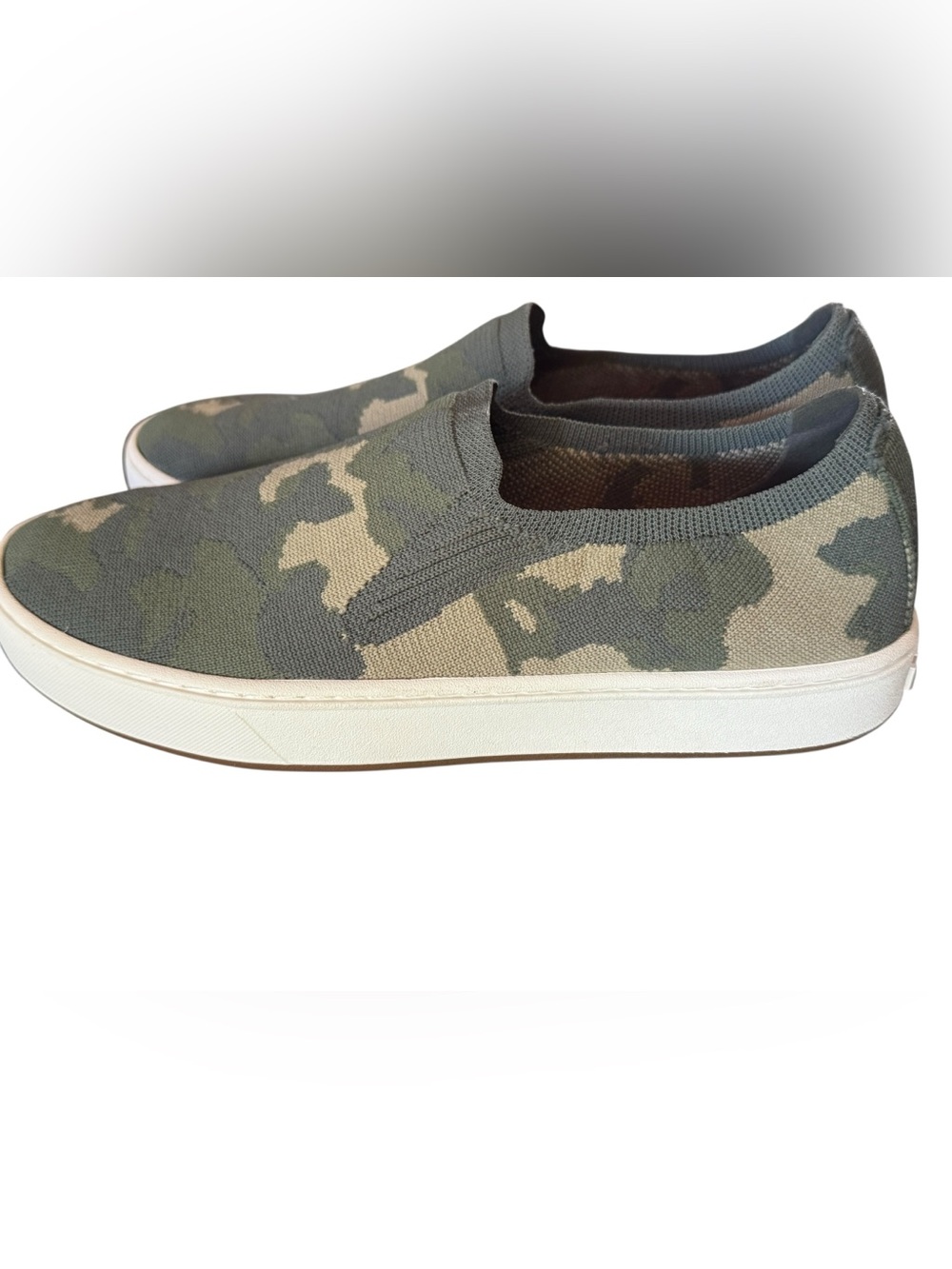 L.L. Bean Eco Bay Knit Camouflage Slip On Sneaker Sz 6 New With Box